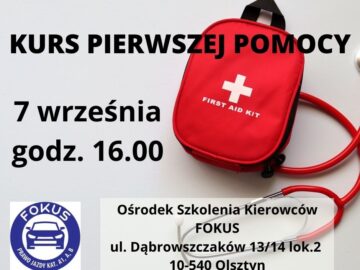 Kurs pierwszej pomocy