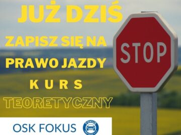 Trwają zapisy na kurs teoretyczny